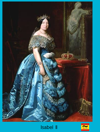 Isabel II primera reina de España