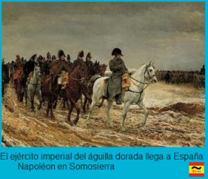 Napoleón invade España.